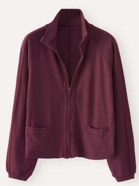 Poetry Hemp & Cotton Front Zip Jacket Size 10 NEW
